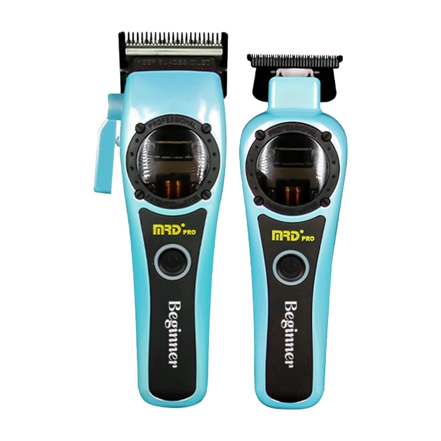 MRD Pro HC-999 Trimmer & Clipper combo szett - fehér / kék
