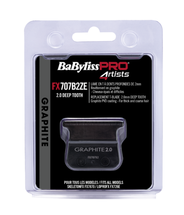 Skeleton trimming graphite deep tooth T-knife BPFX7870 and BPFX797