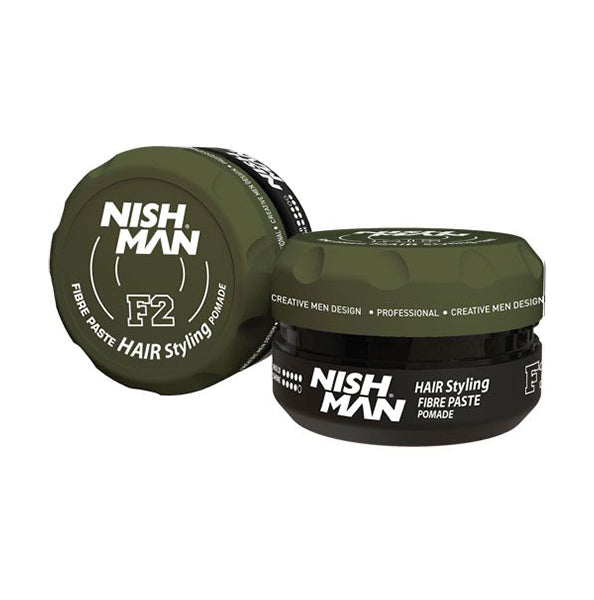 Nish Man F1 / F2 Fibre Paste Hair Styling Pomade - 100 ml