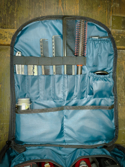 Dead Horse Barber Backpack (gray exterior-black interior)