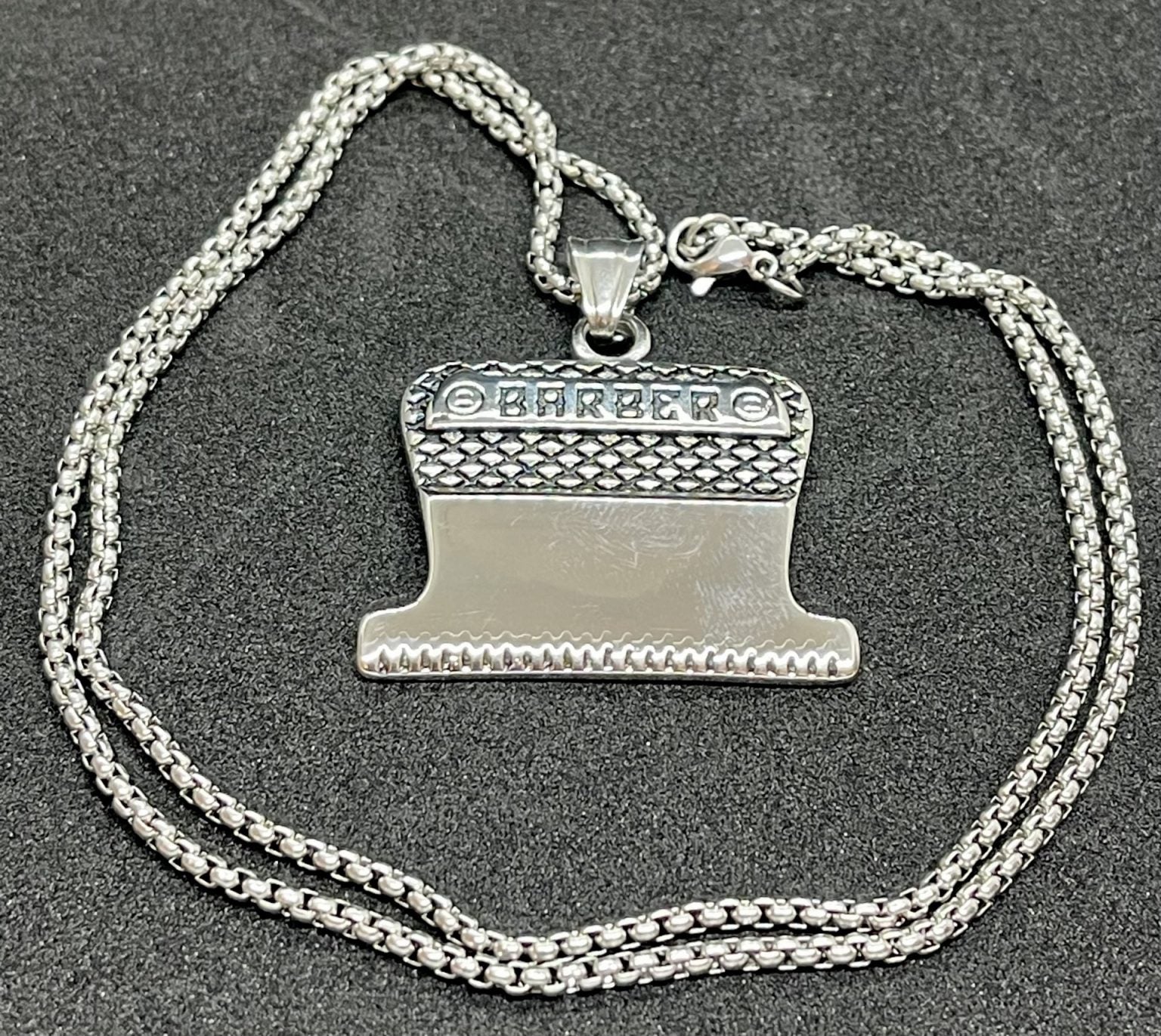 Barber Blade Necklace - Gold and Silver
