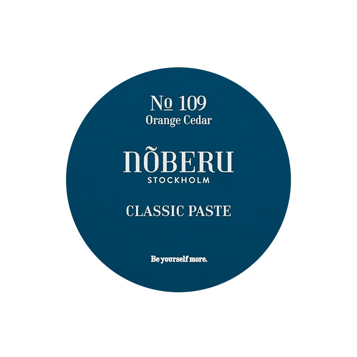 Noberu Classic Paste hajwax, Black Oak